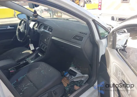 2017 Volkswagen E-Golf Sel Premium from USA, damaged, VIN WVWPR7AUXHW950213